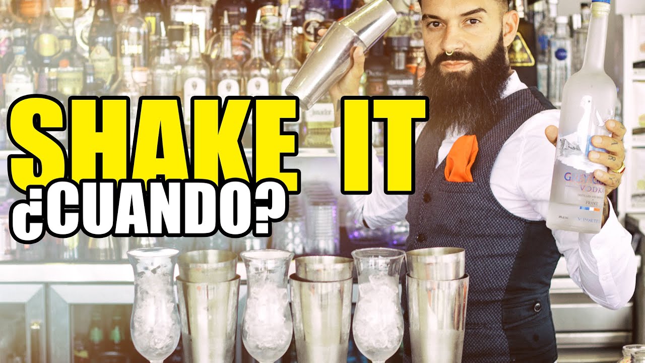 🌎 CUANDO AGITAR UN COCKTAIL 🍹  #tutorial #cocktail #español