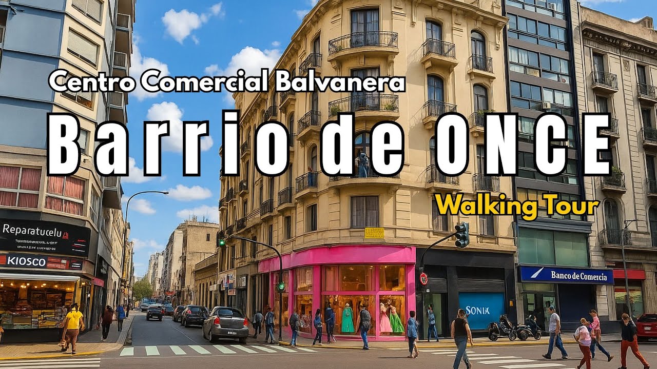 Un paseo por ONCE 🚶‍♂️: barrio de MANTEROS y VIDA CALLEJERA porteña