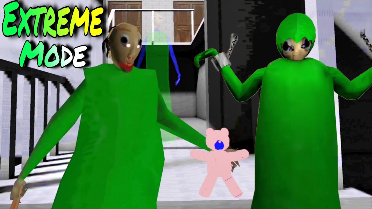 Baldi Basics Granny V1.8.1 Extreme Mode Slendrina Ending Without Getting Spotted