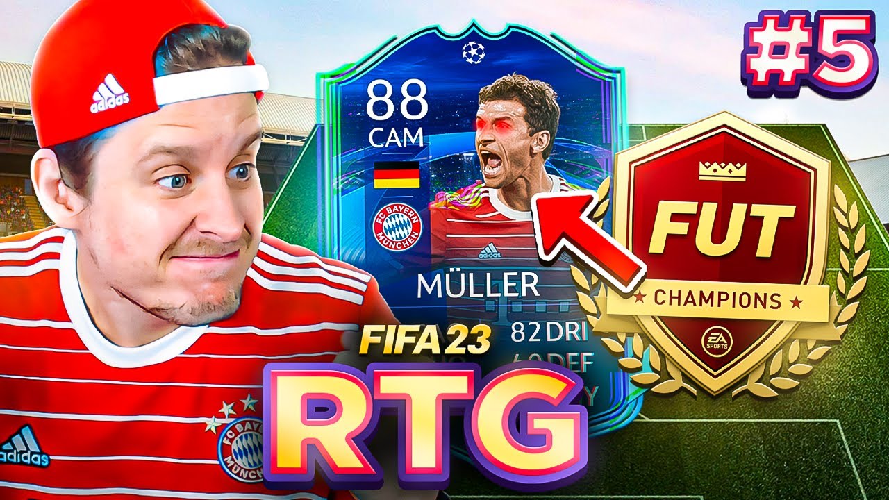 Я использовал RTTK Muller в FUT Champs, и ЭТО случилось! FIFA 23 RTG #5
