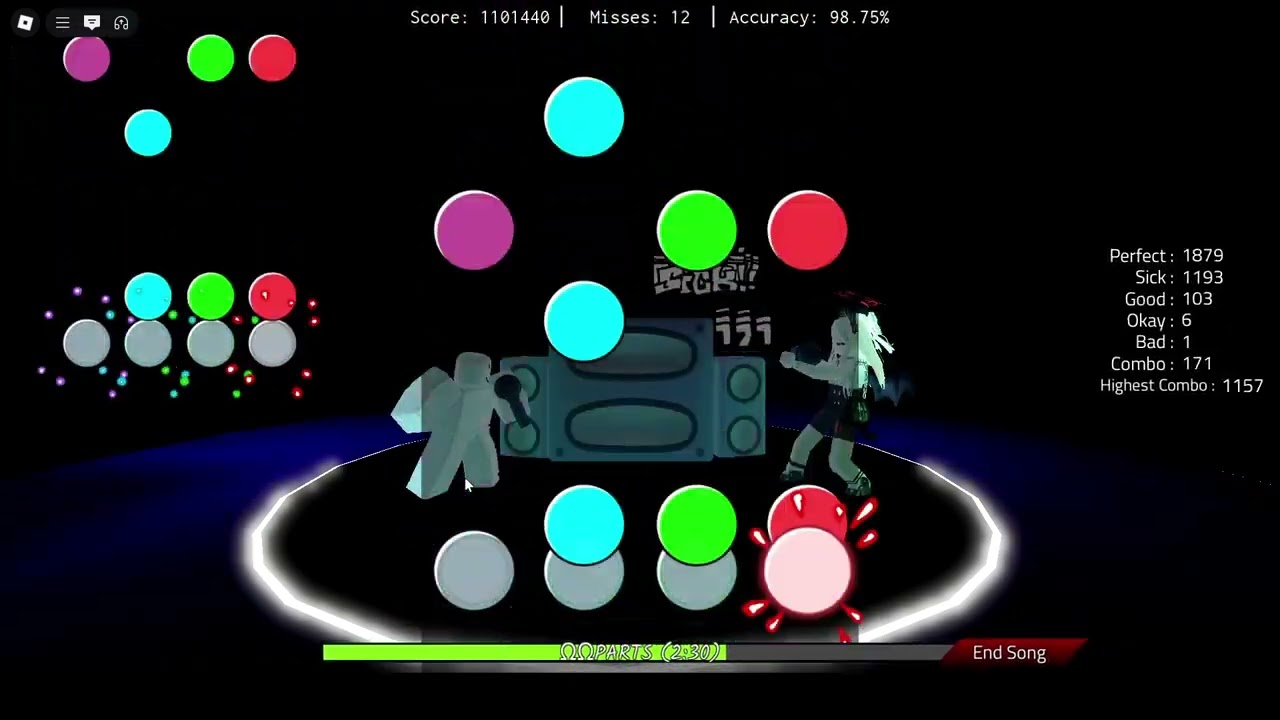 06.01 Basically FNF Remix - OOParts 26 Miss Clear [Roblox]