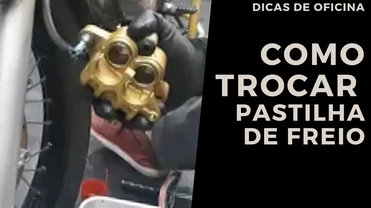 Como trocar a pastilha de freio CORRETAMENTE | Dica do Mestre