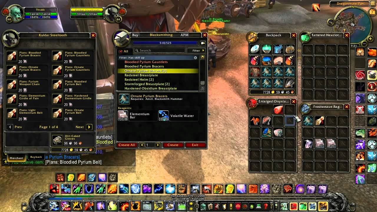 ▶ World of Warcraft - Realm first: Illustrious Blacksmith! - TGN.TV