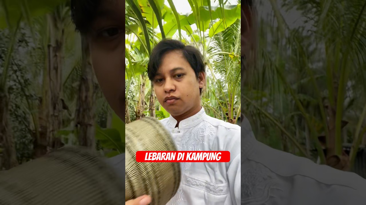 lebaran di kampung susah sinyal...