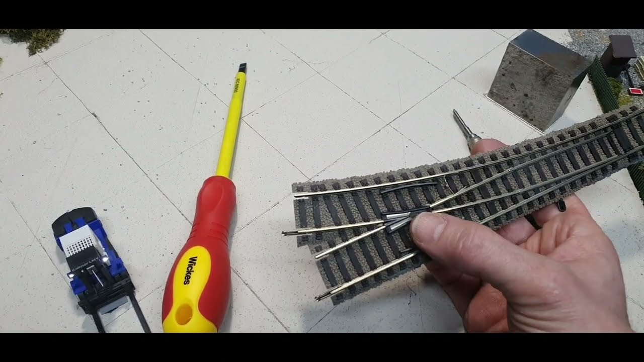 Fleischmann profi Track maintenance fix