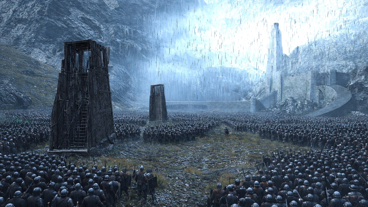 EPIC Siege of HELM's DEEP (Isengard vs Rohan) - Mount and Blade 2 Bannerlord 2 (LoTR Mod)