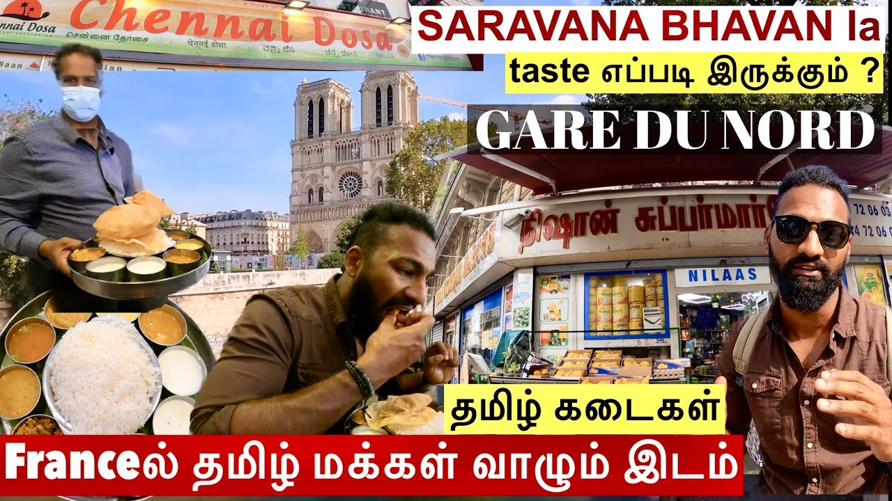 GARE DU NORD 4K 2023 | Tamil people mass 🔥in france country | Saravana bhavan @Exolife360Tamil தமிழ்