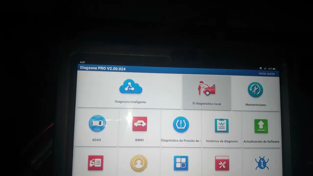 Tutorial básico de funciones Escáner automotriz profesional Diagzone ,Xdiag
