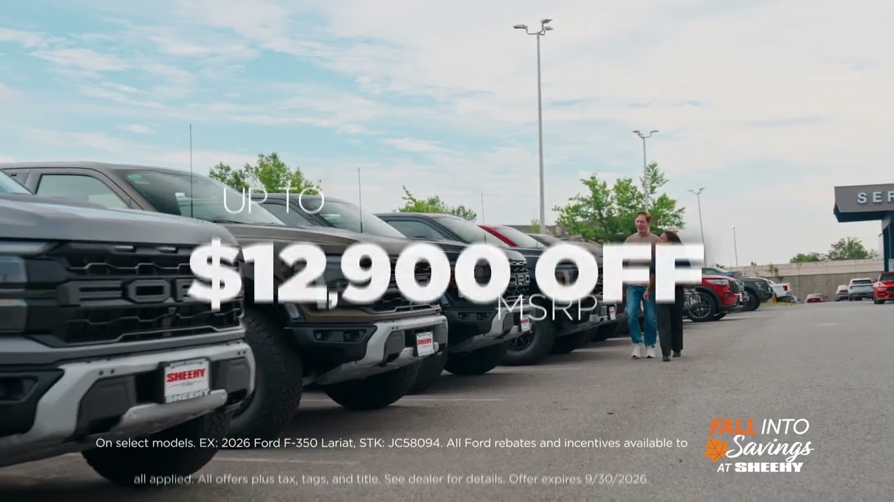 🍂 Fall Into Savings at Sheehy Ford! 🍂