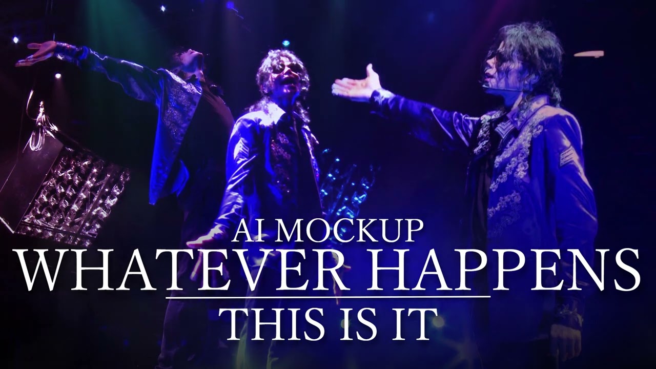 Michael Jackson's This Is It - Whatever Happens | Fanmade Rehearsal (AI Mockup)