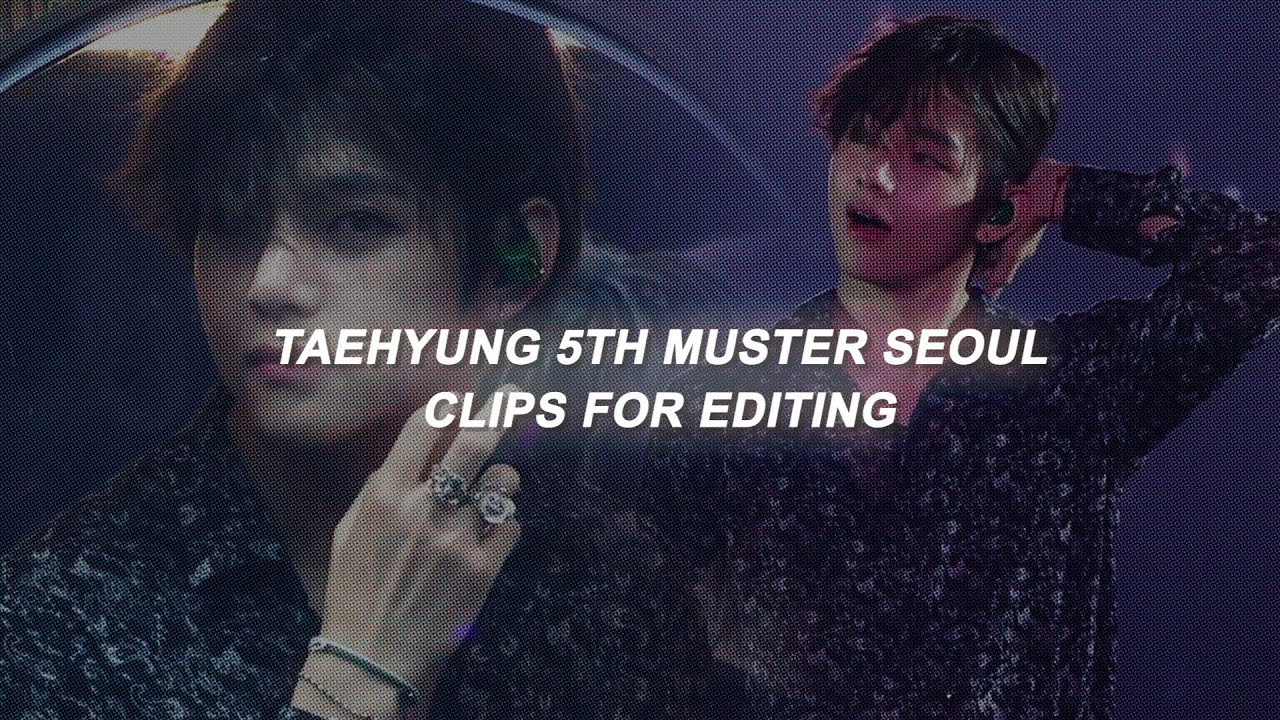 taehyung 5th muster seoul clips