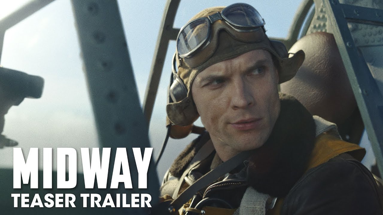 Midway (2019 Movie) Teaser Trailer &mdash; Ed Skrein, Patrick Wilson, Nick Jonas
