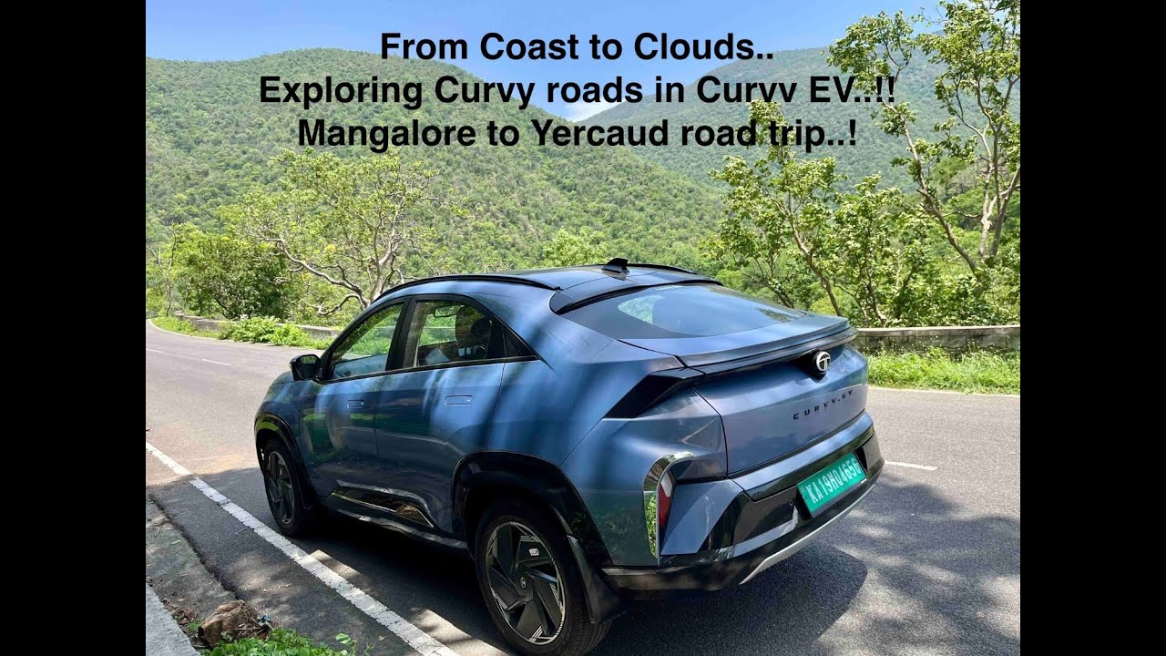 From coast to clouds - Exploring curvy roads in Curvv EV..!!