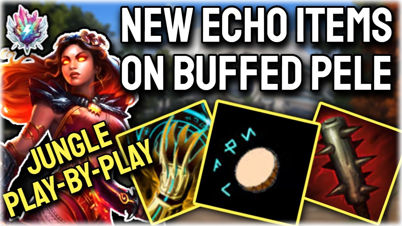 ECHO PELE MIGHT BE INSANE ON THE NEW PATCH | Deity Jungle Smite 2 Ranked