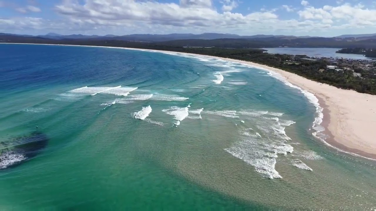 Visit Merimbula NSW #djiaustralia #adventure #australianature #drone