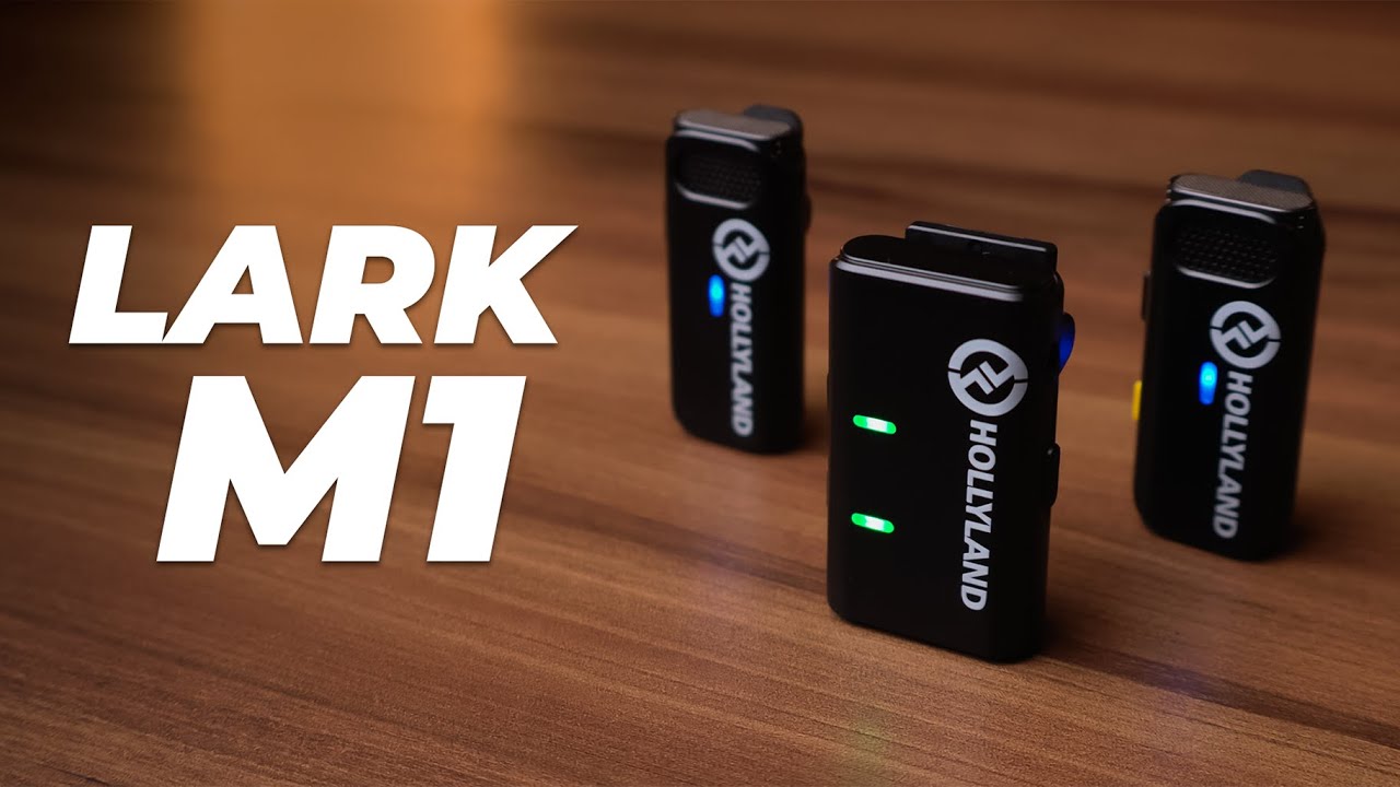 Hollyland Lark M1 - Microfone de Lapela SEM FIO para CÂMERA e CELULAR!