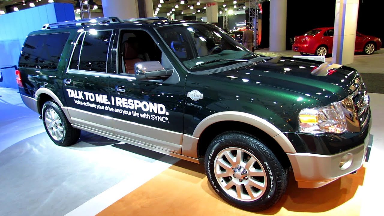 2013 Ford Expedition King Ranch EL - Exterior and Interior Walkaround - 2013 New York Auto Show