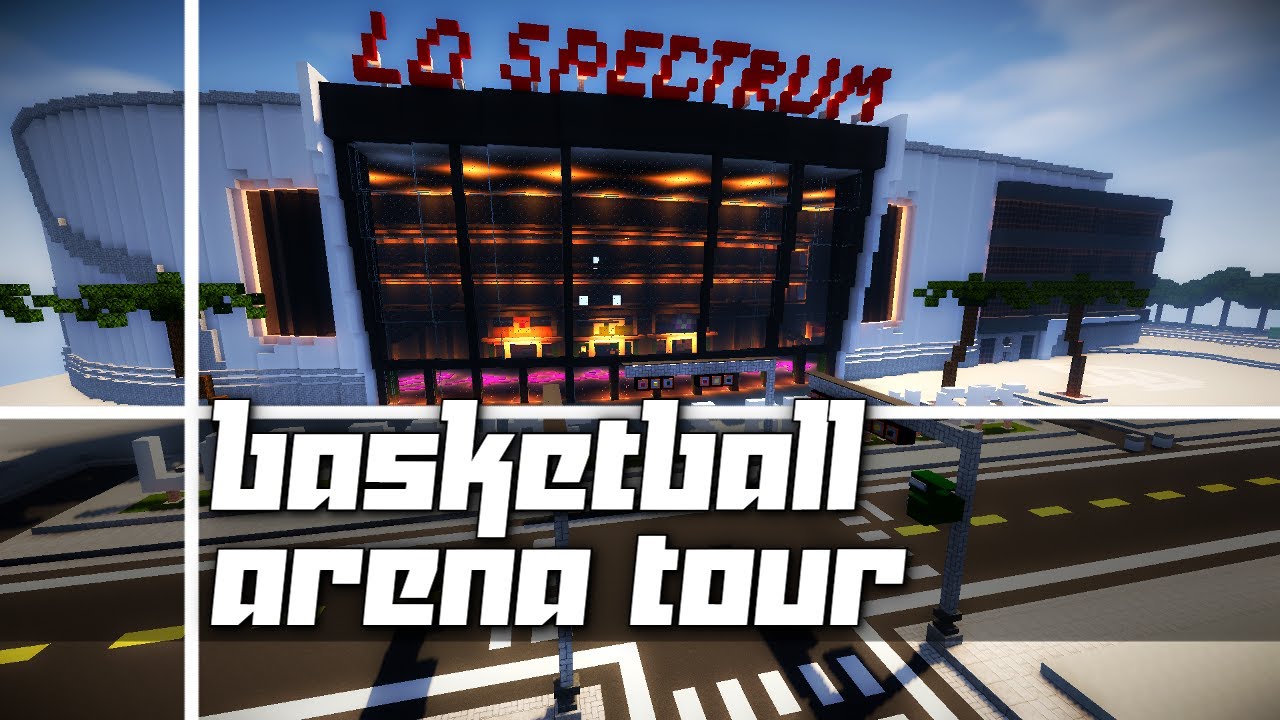 Minecraft: Basketball Arena Tour! (The LD Spectrum)