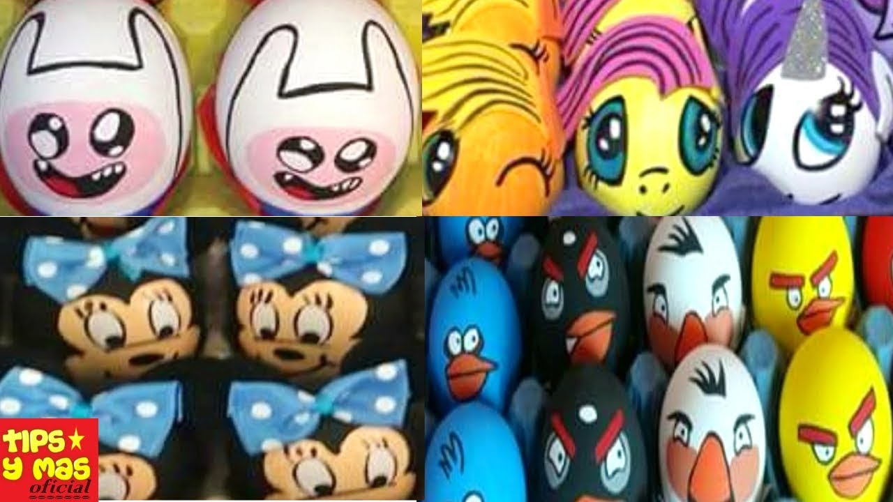 HUEVOS DE PASCUA MAS DE 50 PERSONAJES TODOS RELLENOS DE CONFETTI PARTE 2