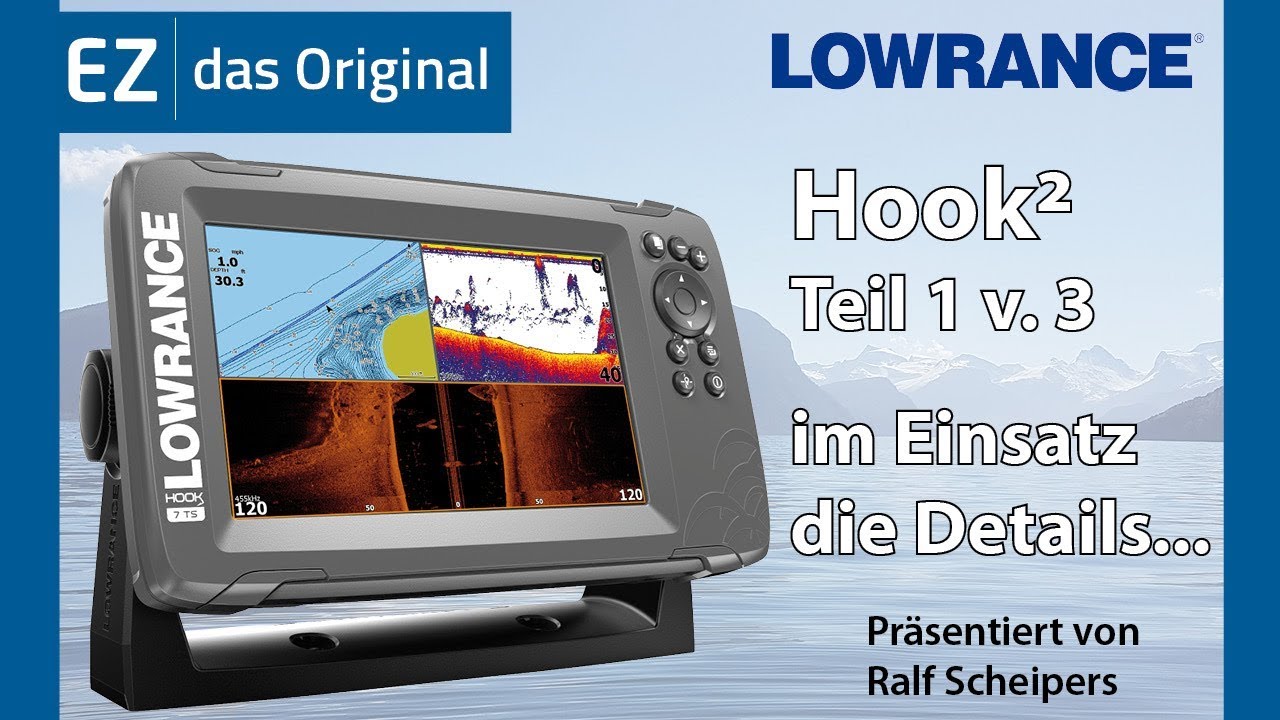 Lowrance HOOK2 Echolot Test in Norwegen - Echolotzentrum erklärt.... / Teil 1 von 3