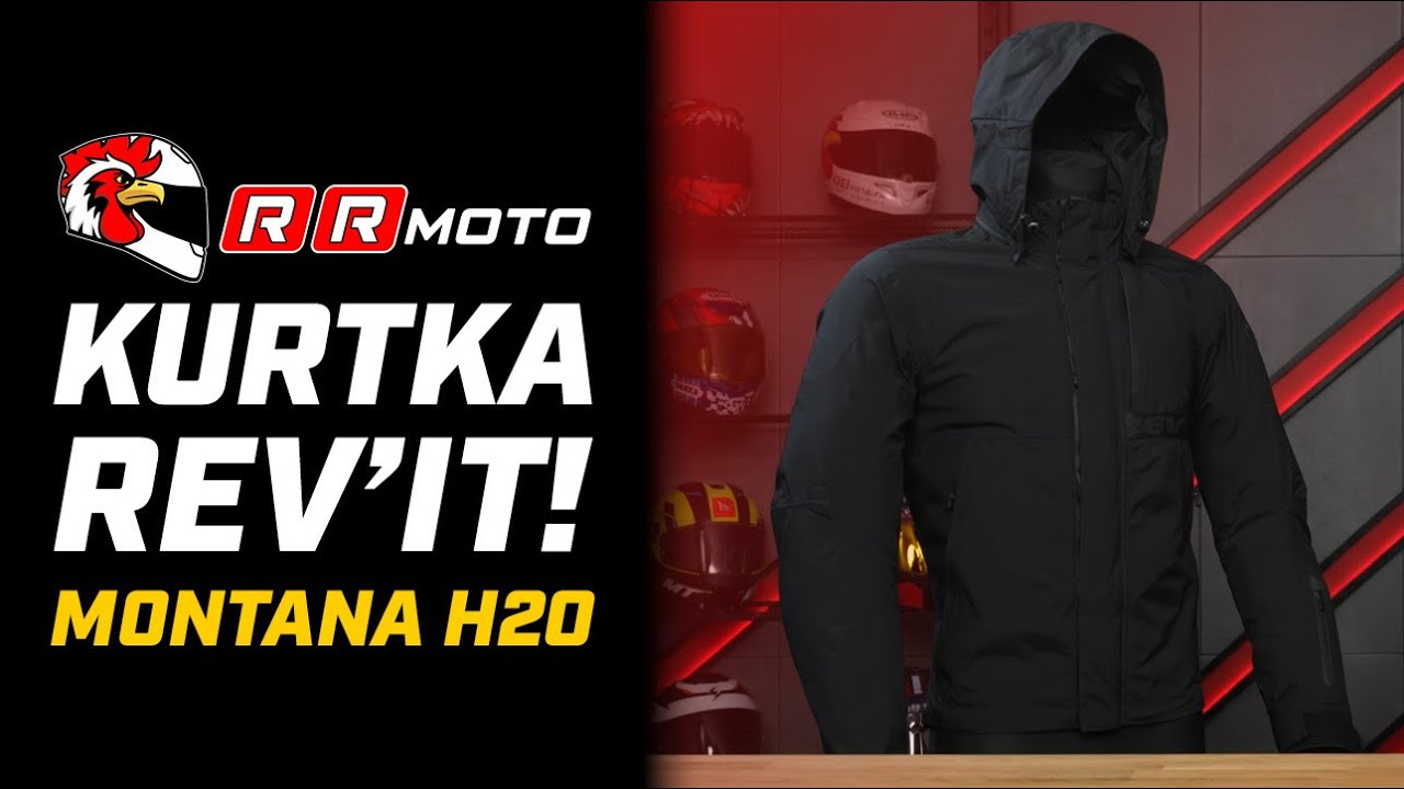 REVIT MONTANA H2O - motocyklowa kurtka tekstylna ze zintegrowaną membraną Hydratex