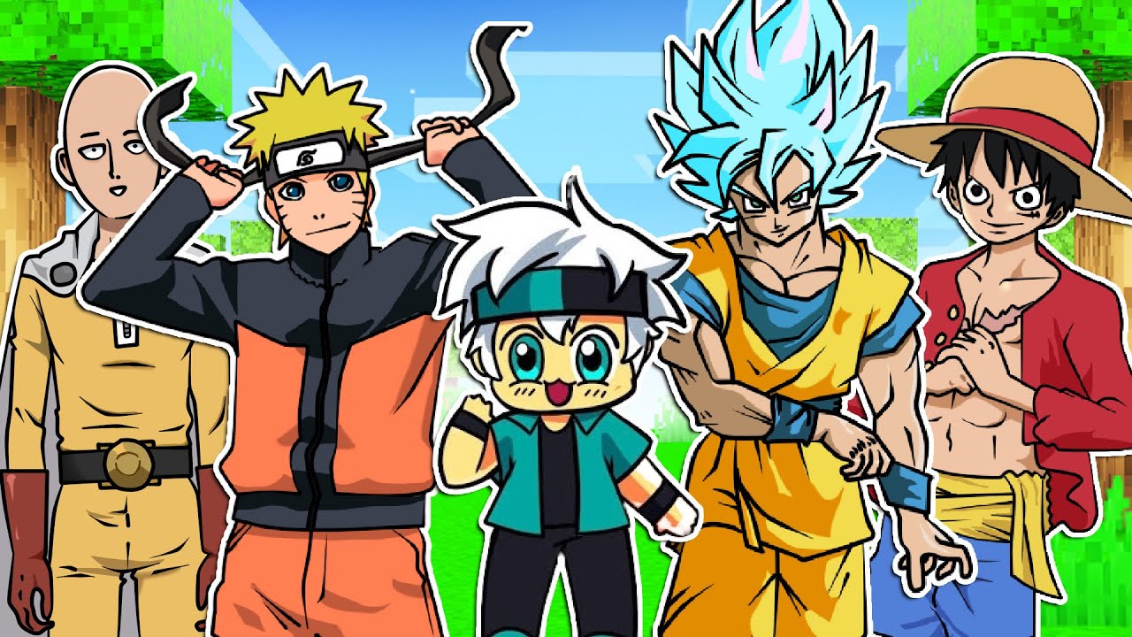 FUI ADOTADO pelos ANIMES no Minecraft