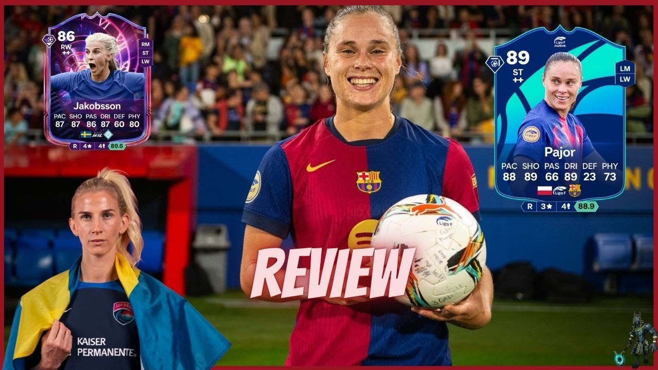 Player Reviews:  POTM Ewa Pajor Timewarp Sofia Jakobsson