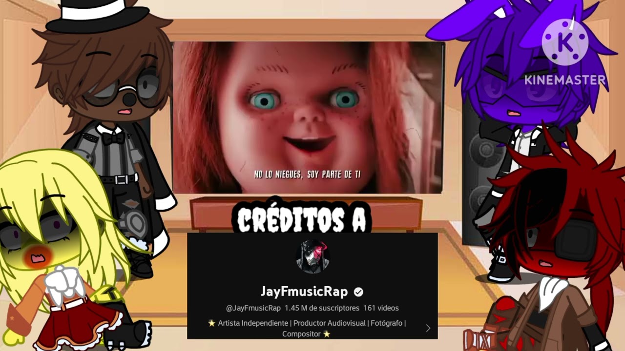 fnaf reacciona a los combates mortales de rap ❤️‍🔥 (resubido)