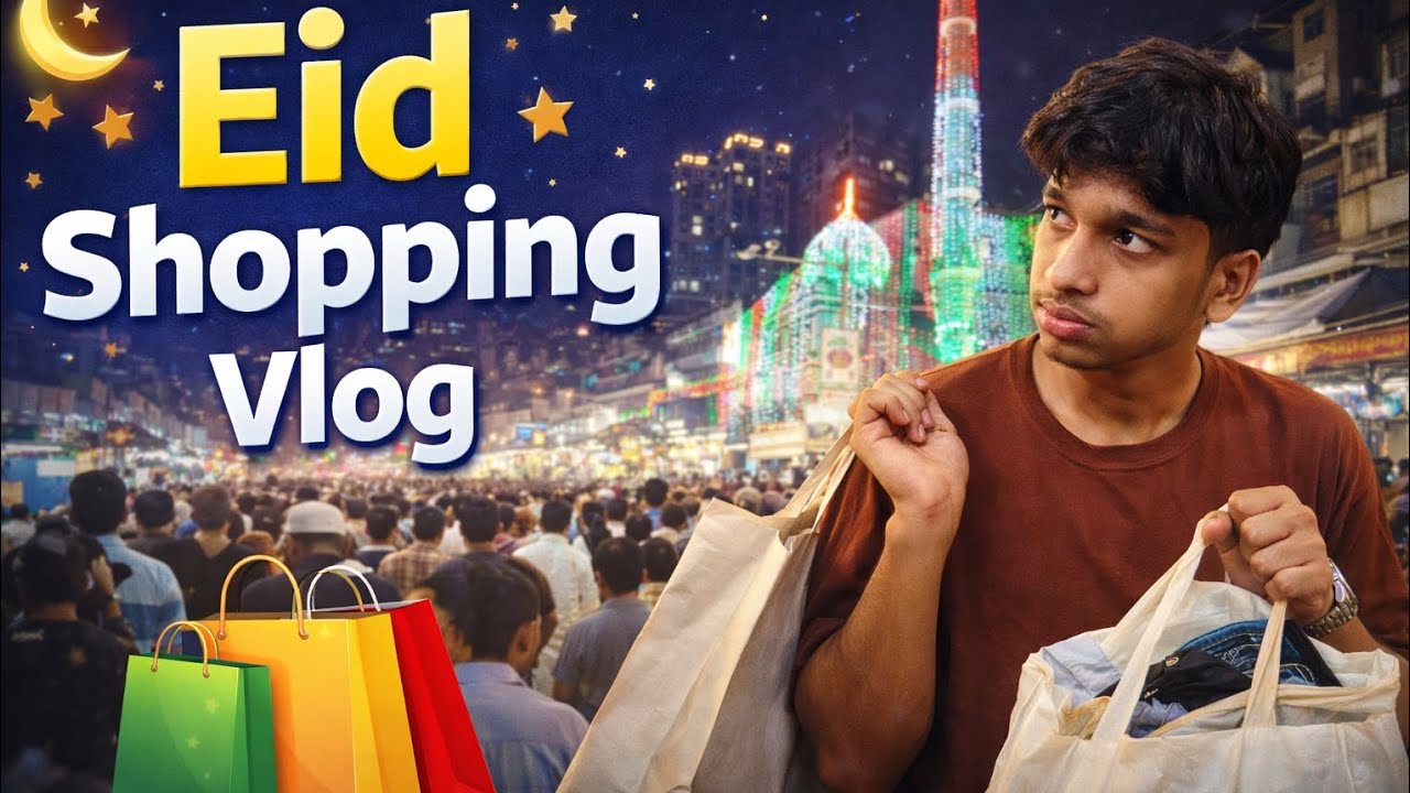 Eid shopping vlog with family ❤️✨..#vlog #daillyvlogger #eidspecial #longvideo #viral #eidshopping 