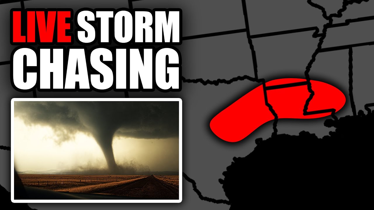 🔴LIVE CHASING Texas and Louisiana Tornado Threat