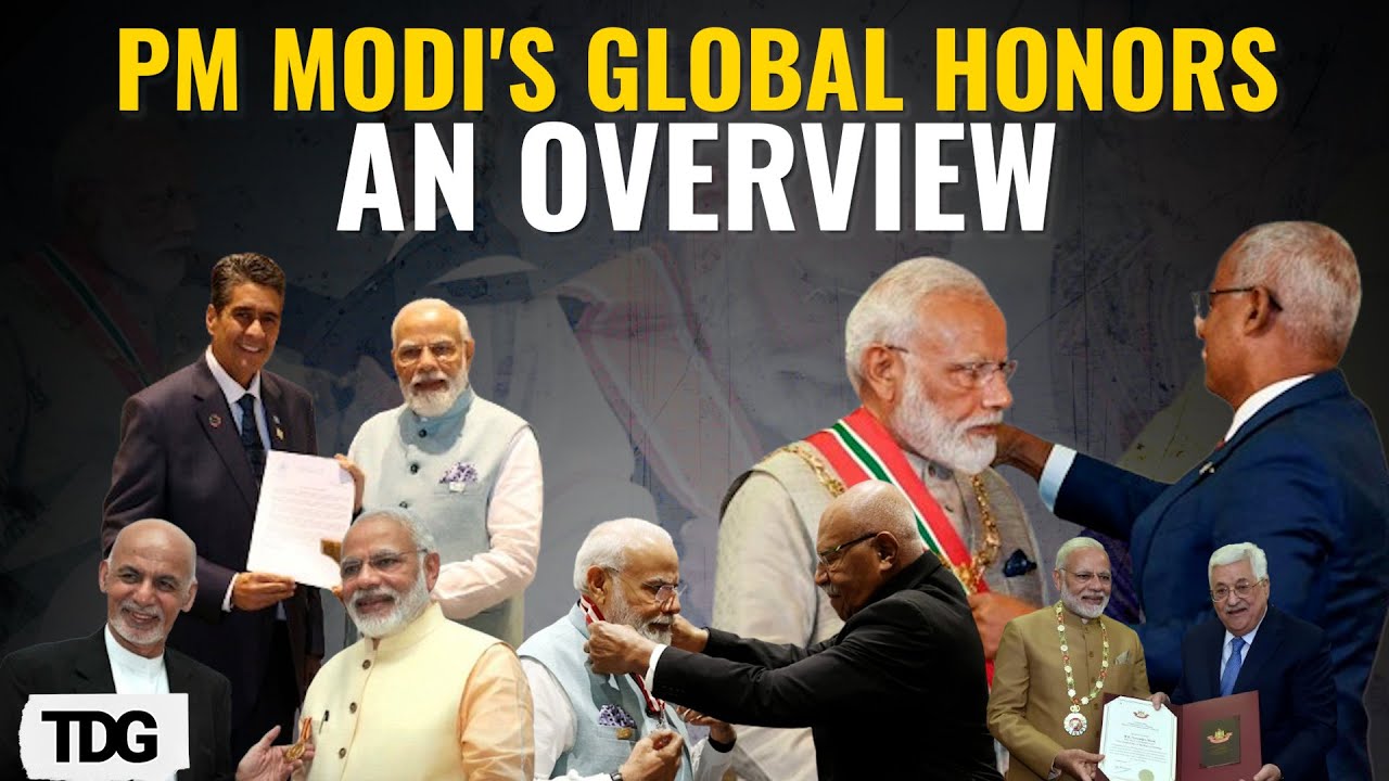 PM Modi's Global Recognition: Full List of Awards Since 2014