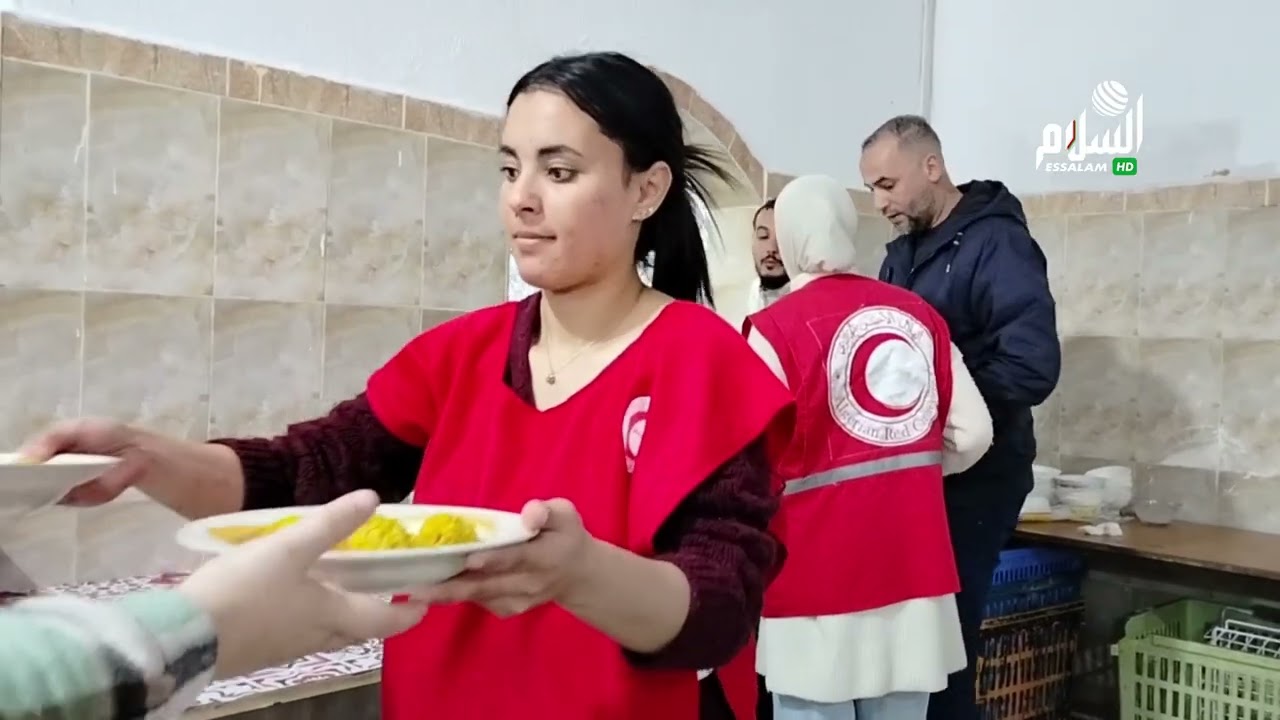 مستغانم مطاعم الهلال الأحمر الجزائري تفتح أبوابها لإفطار عابري السبيل