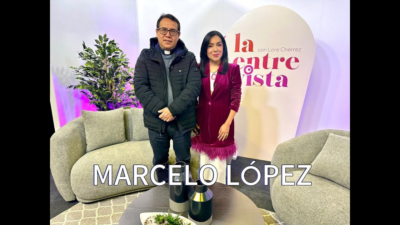 Padre Marcelo López en La Entrevista con Lore Chérrez