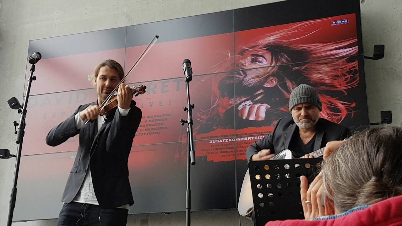 David Garrett and Marcus Wolf live in Offenburg 2016
