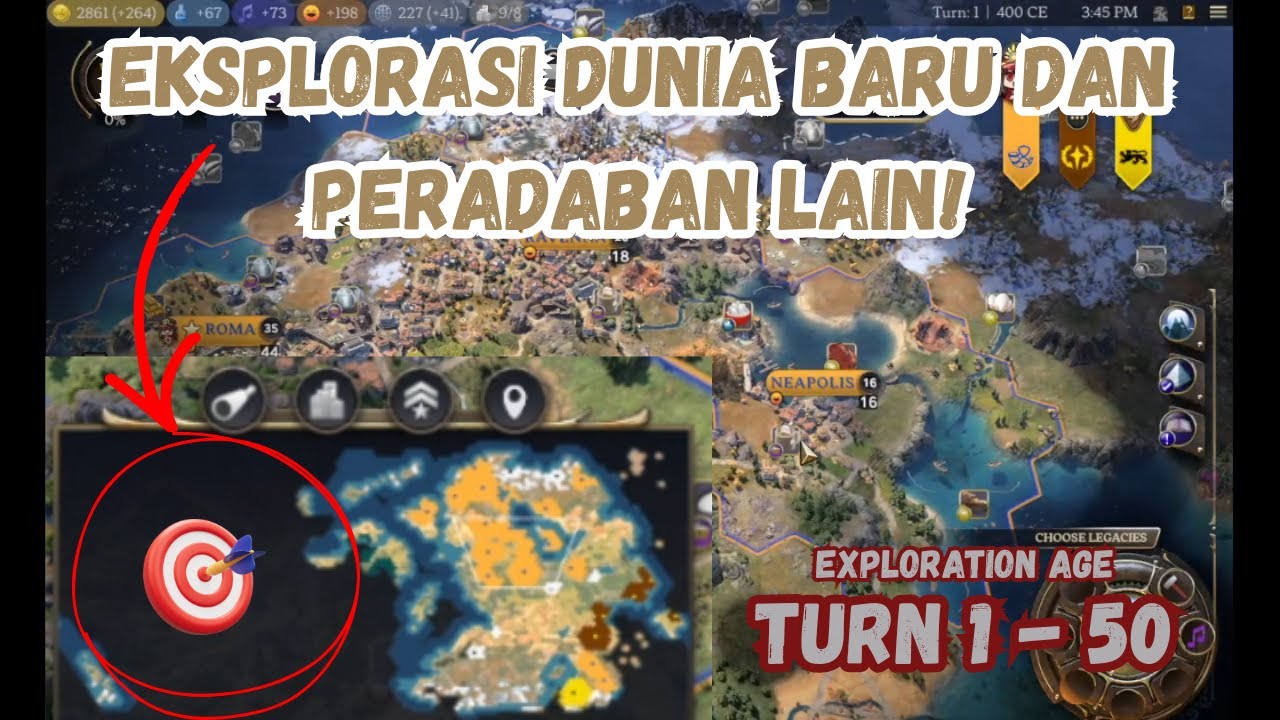 AWAL EXPLORATION AGE ODA NOBUNAGA MEMBANGUN DAN MENEMUKAN DUNIA BARU #3