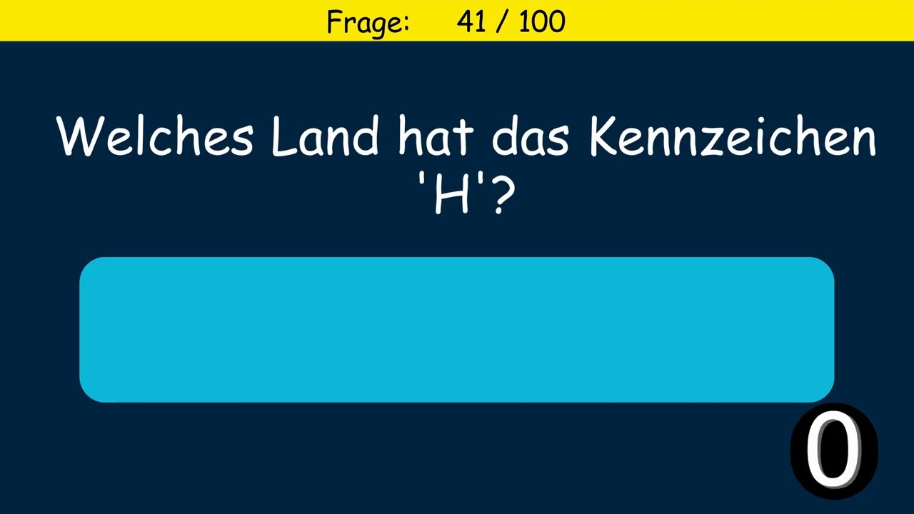 Speedquiz - 100 Fragen in unter 12 Minuten - Trainiere deine Schnelligkeit für Quizshows