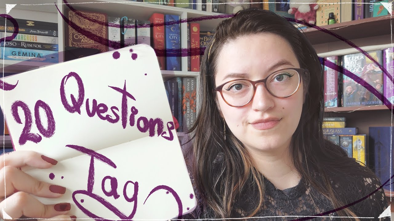 20 Questions  Book Tag | BookSketch