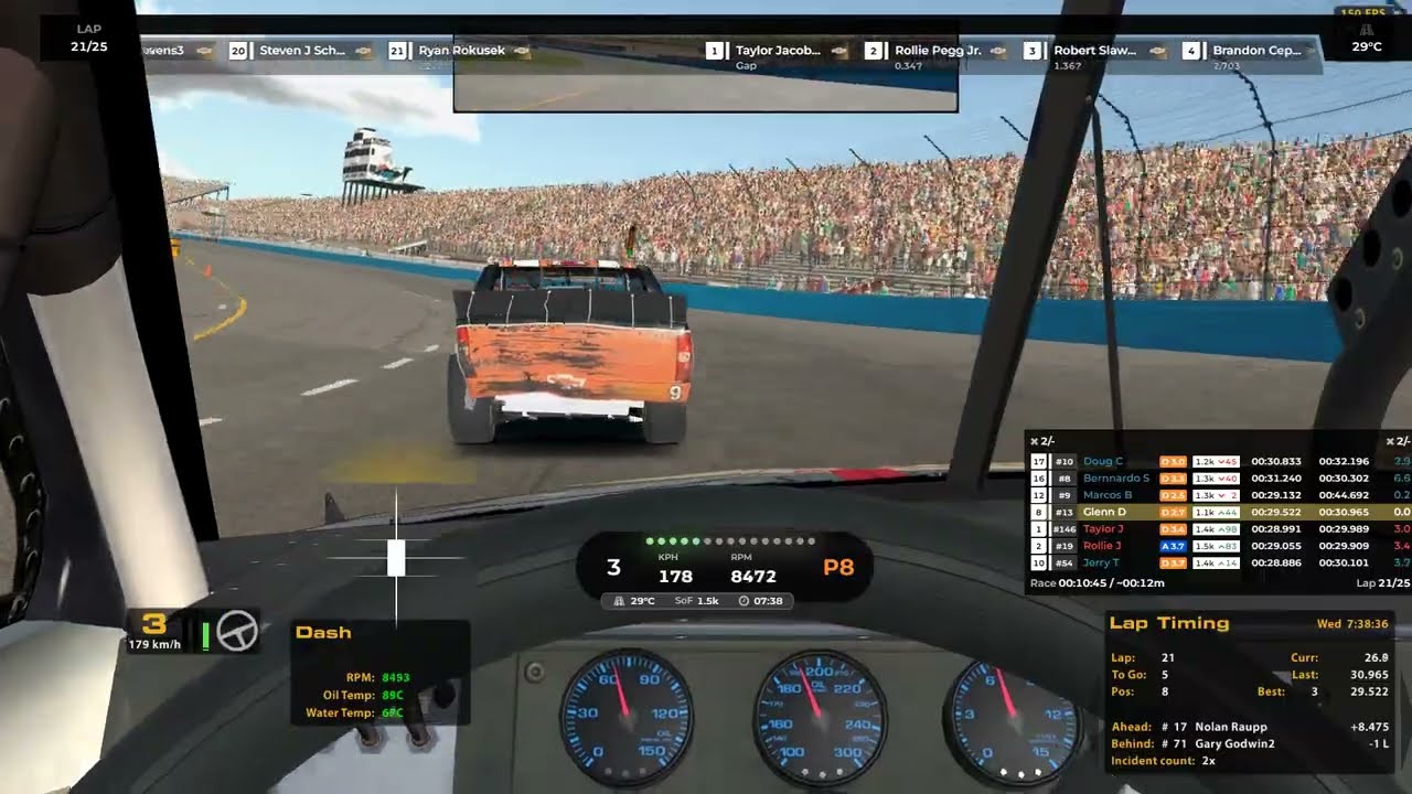 iRacing Pickup Cup - [Legacy]  2008 Silverado on Phoenix Raceway