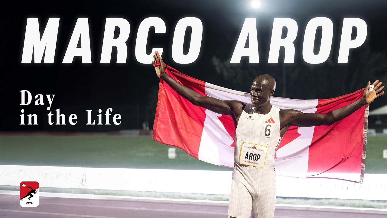 Behind the Scenes with Marco Arop at Canadian Track & Field Nationals