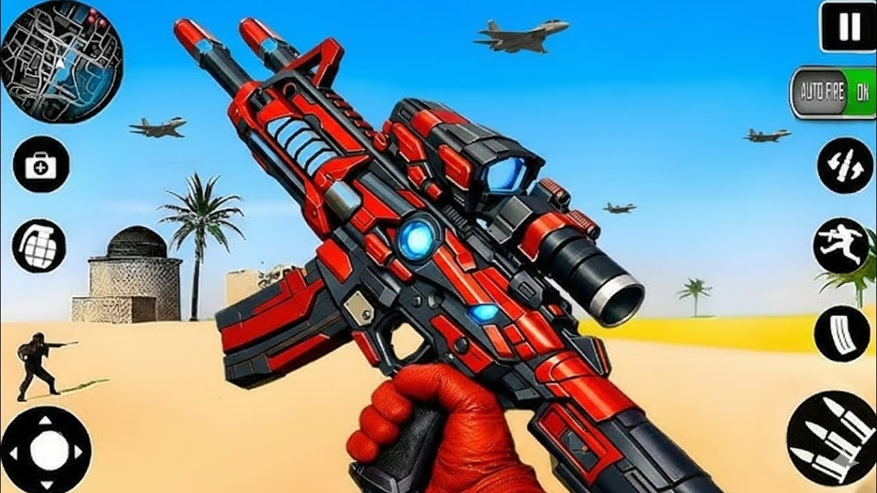 🎮🔫🤖FPS Robot Shooter Strike Anti-Terrorist Shooting Android GamePlay🔥🚀