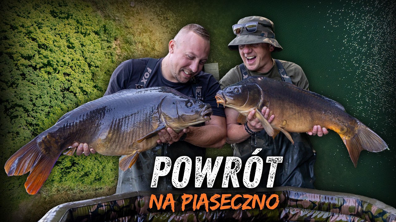 WIELKI powr&oacute;t na łowisko Piaseczno! Fox Carp fishing