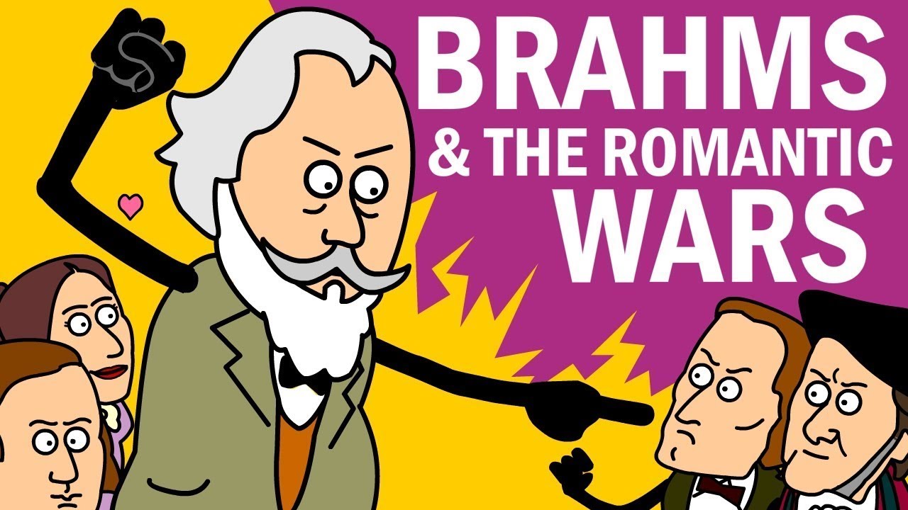 BRAHMS - Hungarian Dance No. 5 (& Life story of Brahms)