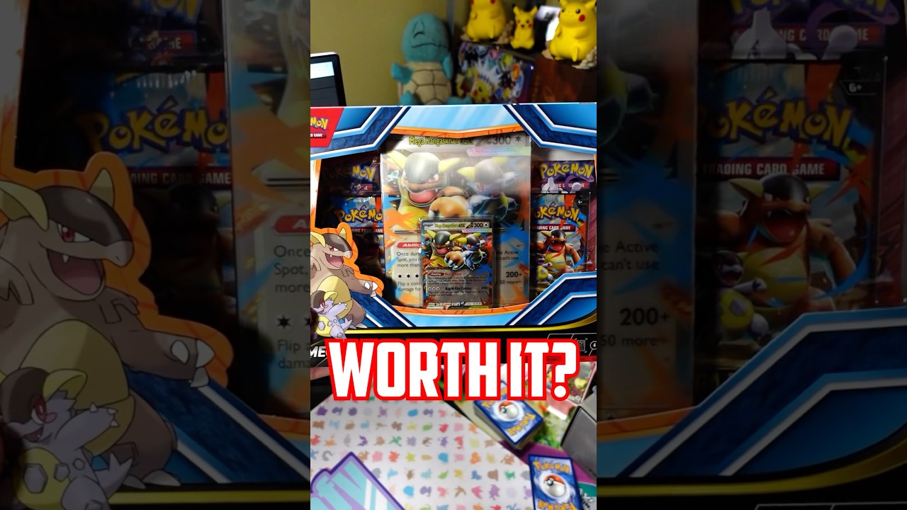 ЧТО ВНУТРИ? Коллекционный бокс Mega Kangaskhan ex!