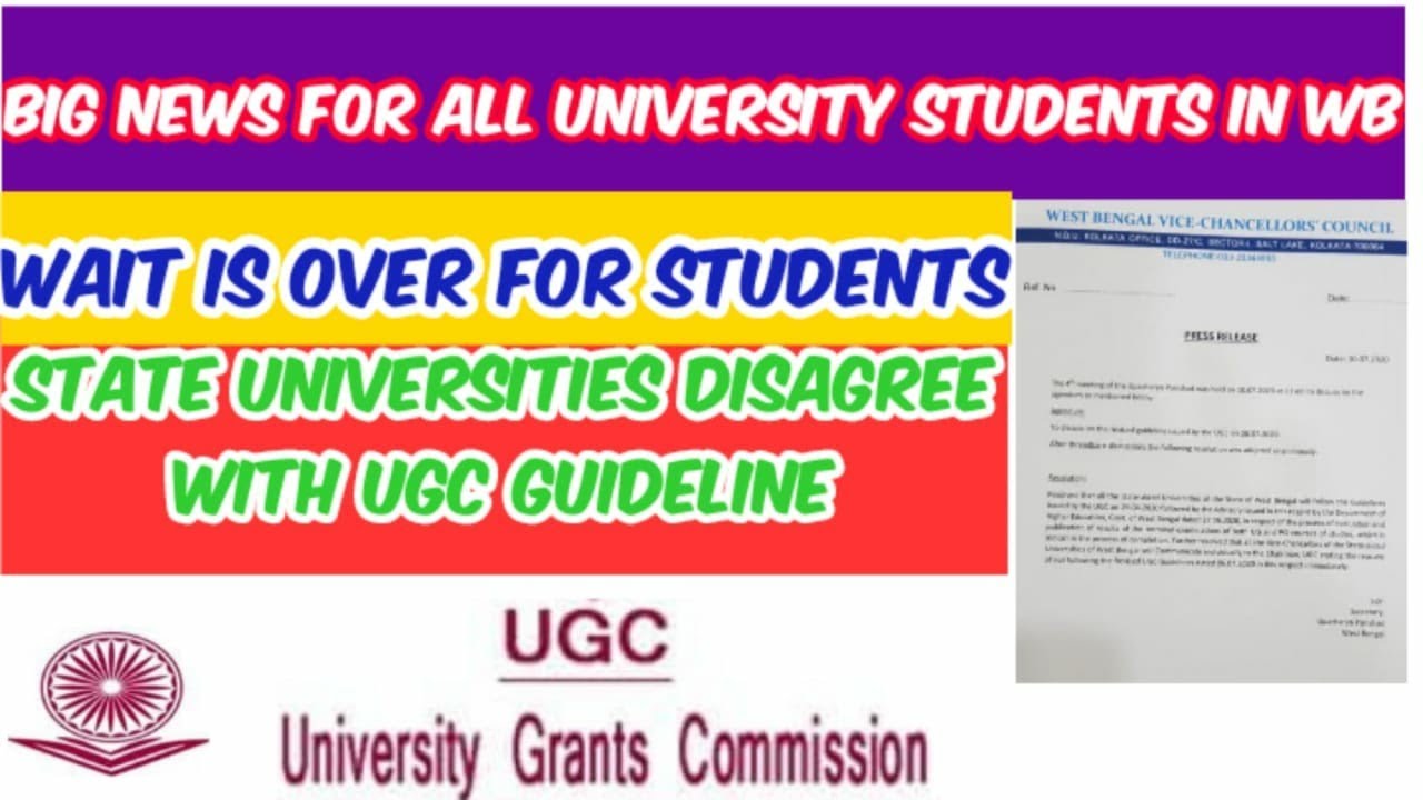 WEST BENGAL STATE CANCEL ALL UNIVERSITY EXAM|CU EXAM CANCEL | Upacharya Parisad Decision