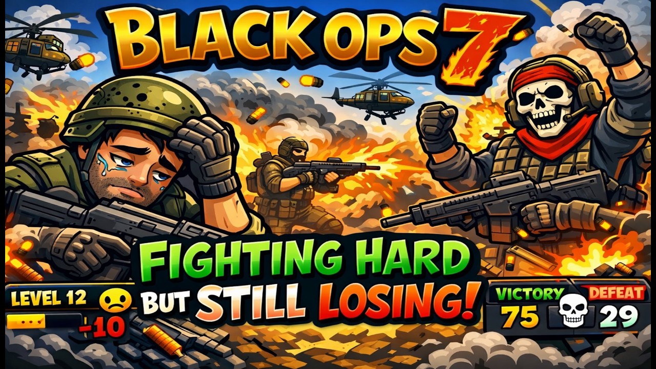 Black Ops 7: Fighting Hard but Still Losing 💥🎮