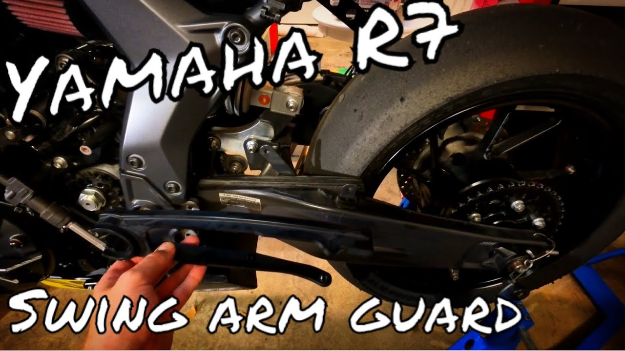 Yamaha R7 - Swingarm guard replacement - Updates
