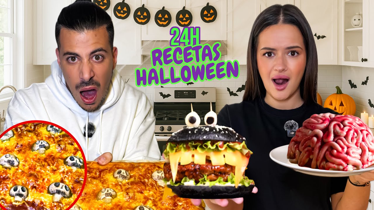 24 HORAS HACIENDO RECETAS DE HALLOWEEN