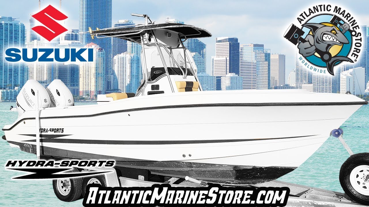 2390 Hydra-Sports Vector Repowered with Twin 175 Suzuki's