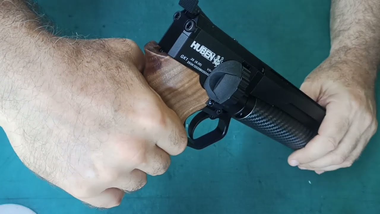 Huben GK1 Custom Loading Gate prototype in the style of Colt Peacekeeper