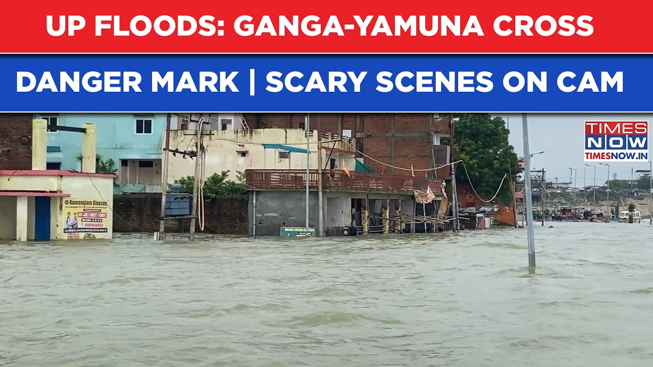 UP Floods: Ganga-Yamuna Reach Beyond Danger Mark, Prayagraj Residents Trapped In Homes, Scary Scenes